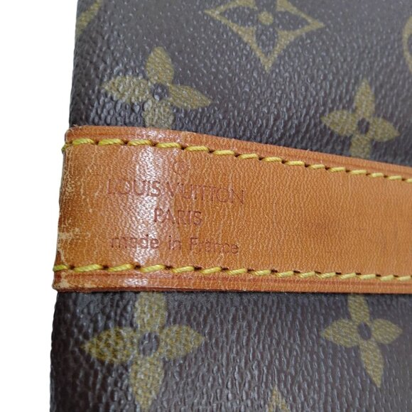 764730BJ (X6) Louis Vuitton Travel Bag Keepall 60 Brown Monogram - Picture 12 of 14